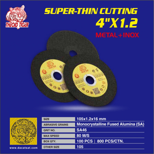 Đá cắt sắt Super-Thin Cutting